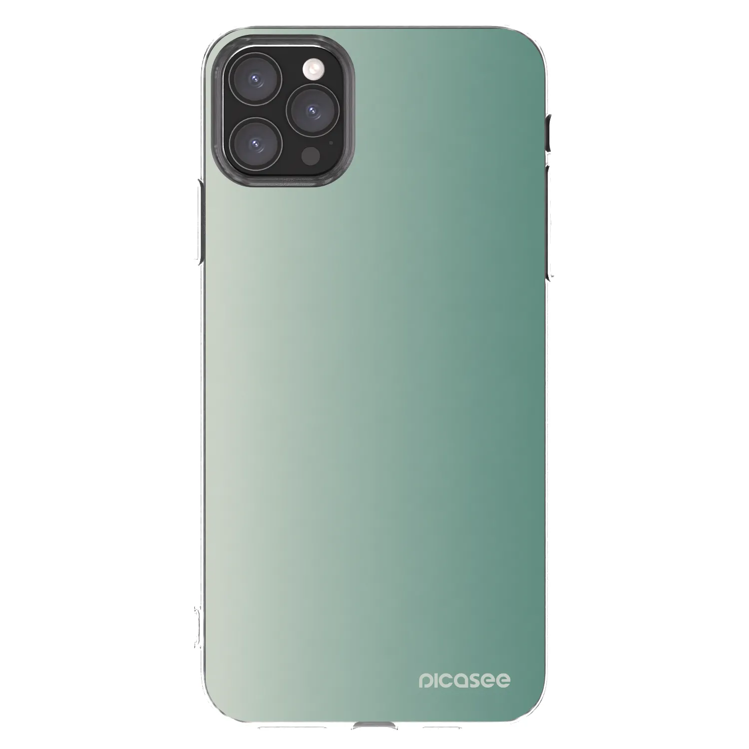 Picasee husă transparentă din silicon pentru Apple iPhone 11 Pro Max - Misty Sage