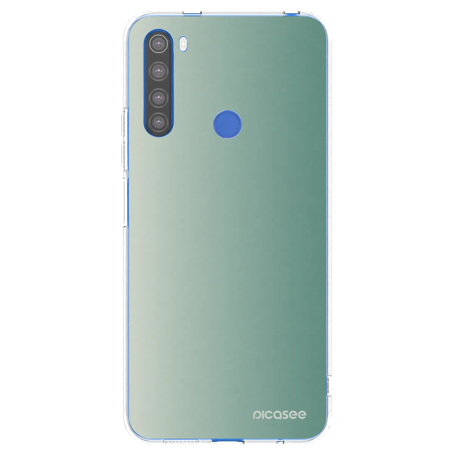 Picasee husă transparentă din silicon pentru Xiaomi Redmi Note 8T - Misty Sage