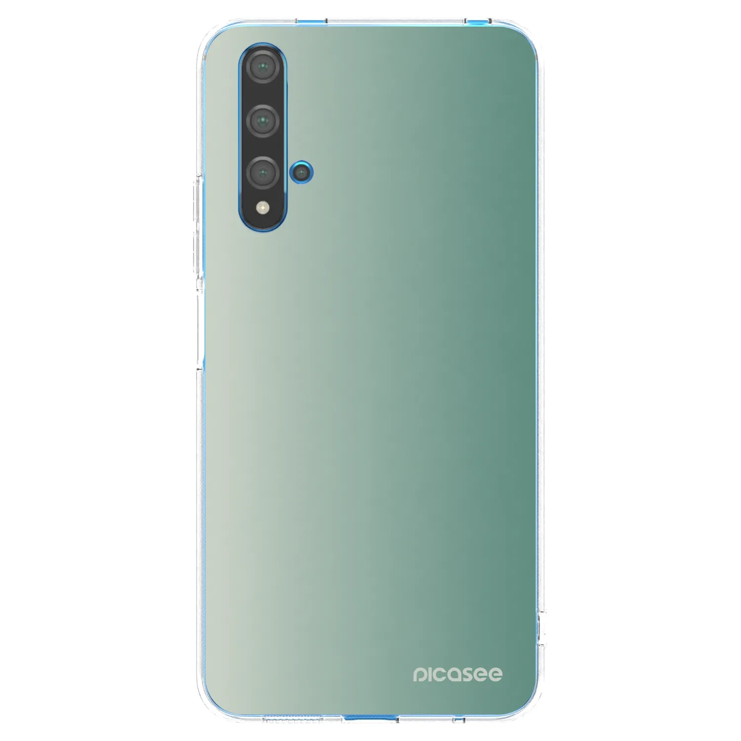 Picasee husă transparentă din silicon pentru Huawei Nova 5T - Misty Sage