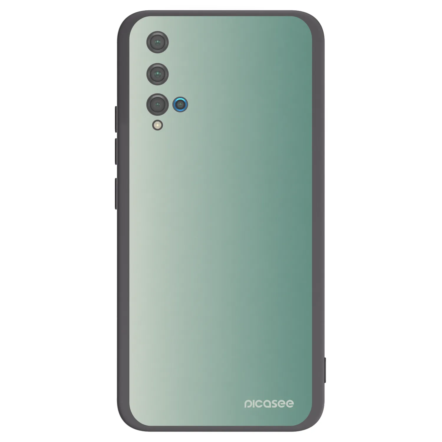 Picasee husă neagră din silicon pentru Huawei Nova 5T - Misty Sage
