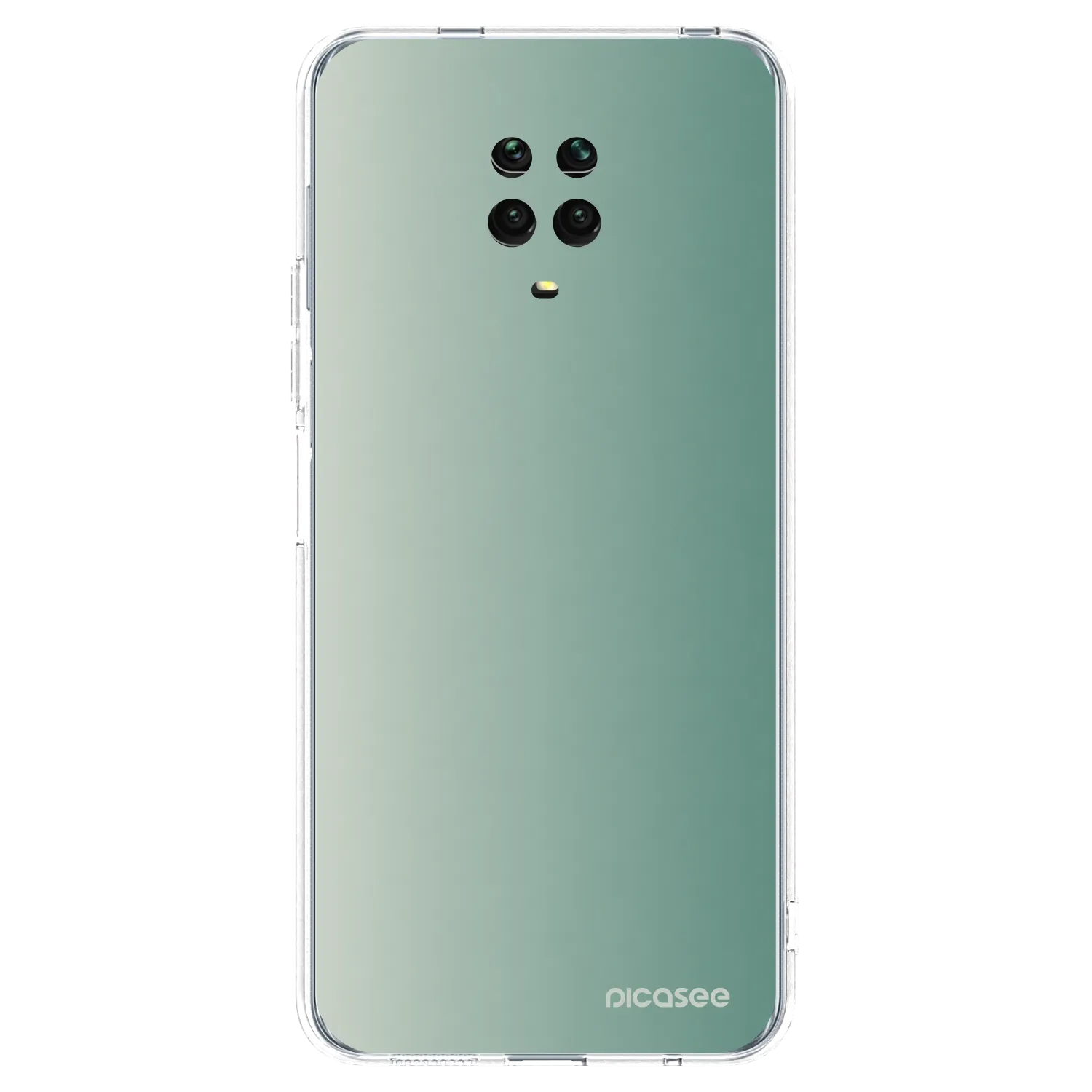 Picasee husă transparentă din silicon pentru Xiaomi Redmi Note 9S - Misty Sage