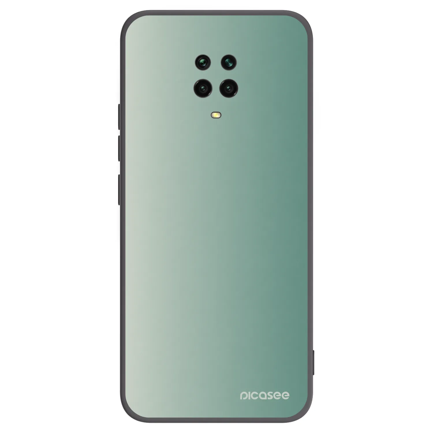 Picasee husă neagră din silicon pentru Xiaomi Redmi Note 9S - Misty Sage