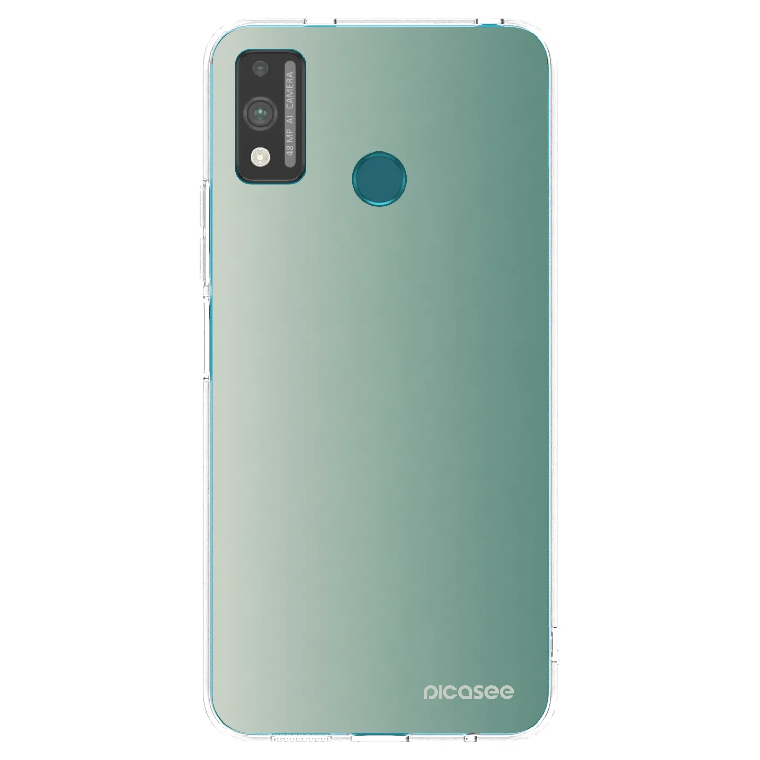 Picasee husă transparentă din silicon pentru Honor 9X Lite - Misty Sage