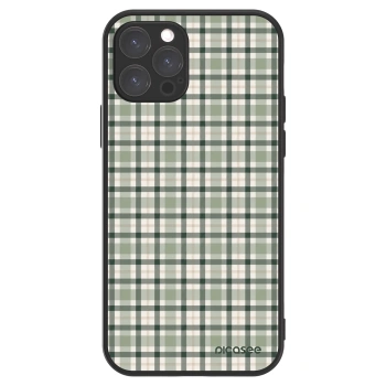 Picasee ULTIMATE CASE MagSafe pentru Apple iPhone 12 Pro - Sage Tartan