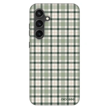 Husă pentru Samsung Galaxy S24 FE S721B - Sage Tartan