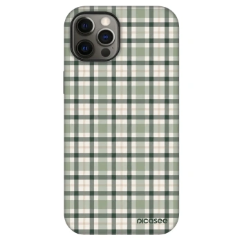 Husă pentru Apple iPhone 12 Pro - Sage Tartan