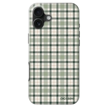Husă pentru Apple iPhone 16 Plus - Sage Tartan