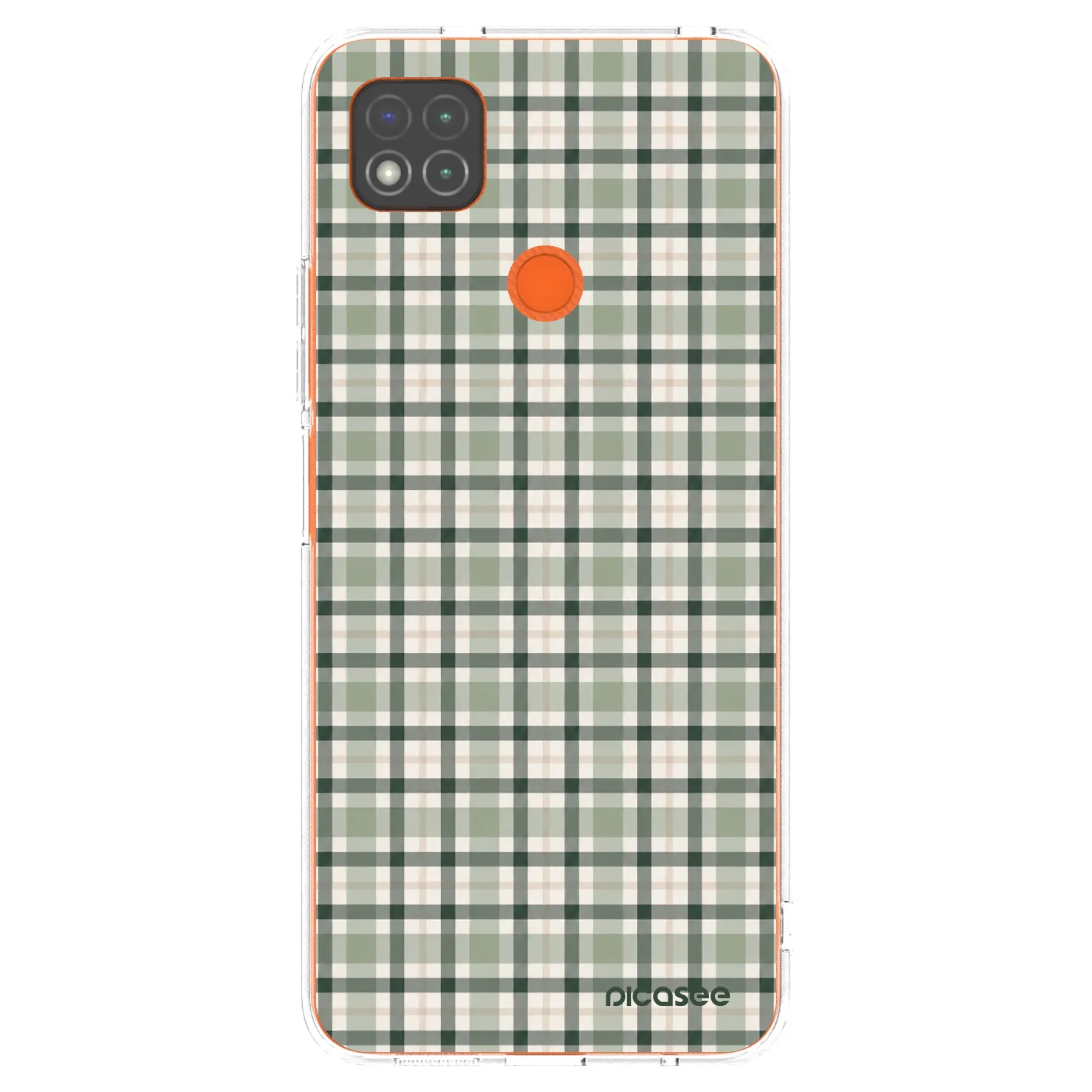 Picasee husă transparentă din silicon pentru Xiaomi Redmi 9C - Sage Tartan