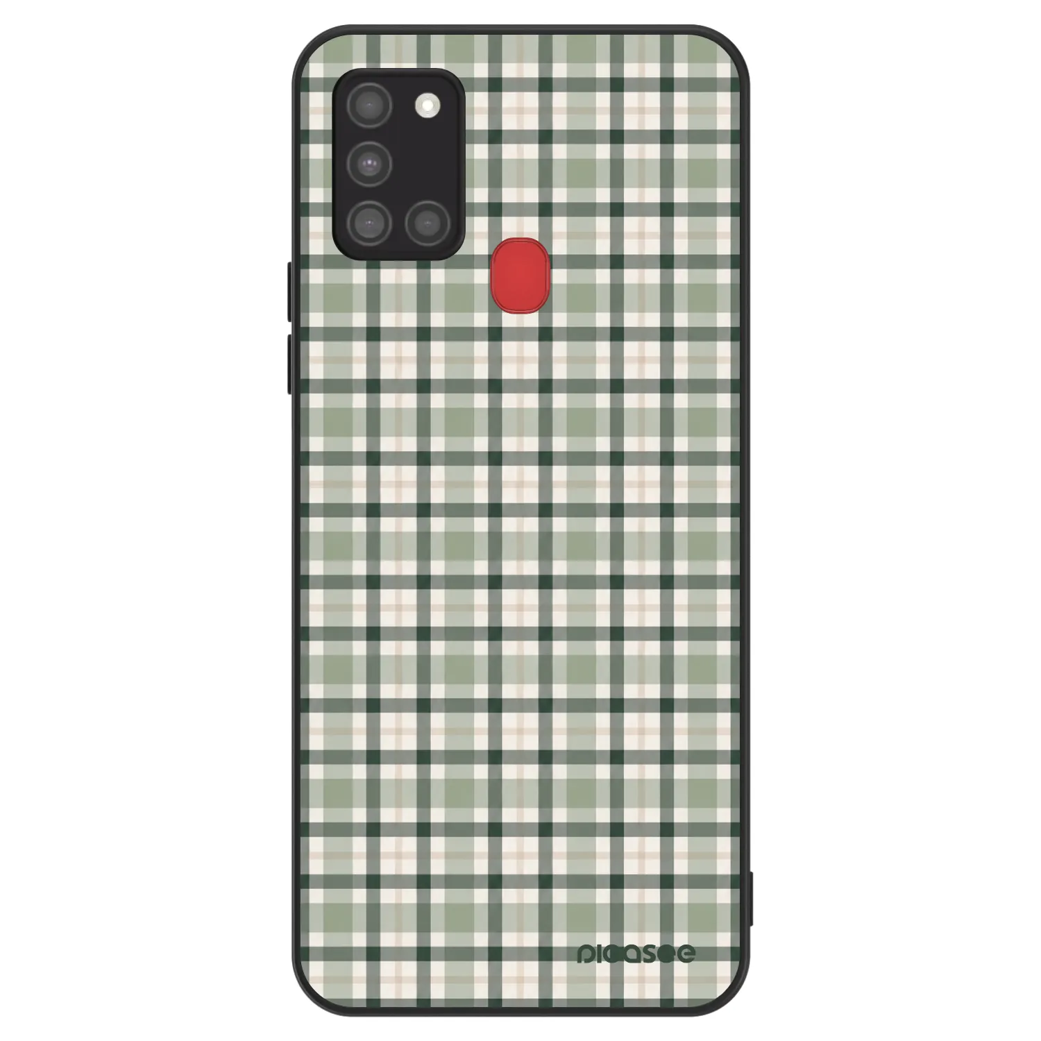 Picasee ULTIMATE CASE pentru Samsung Galaxy A21s - Sage Tartan
