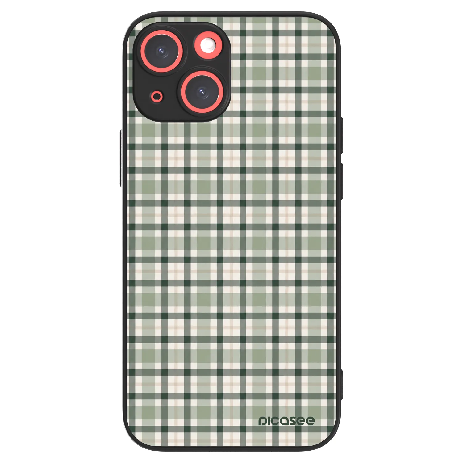Picasee ULTIMATE CASE pentru Apple iPhone 13 mini - Sage Tartan