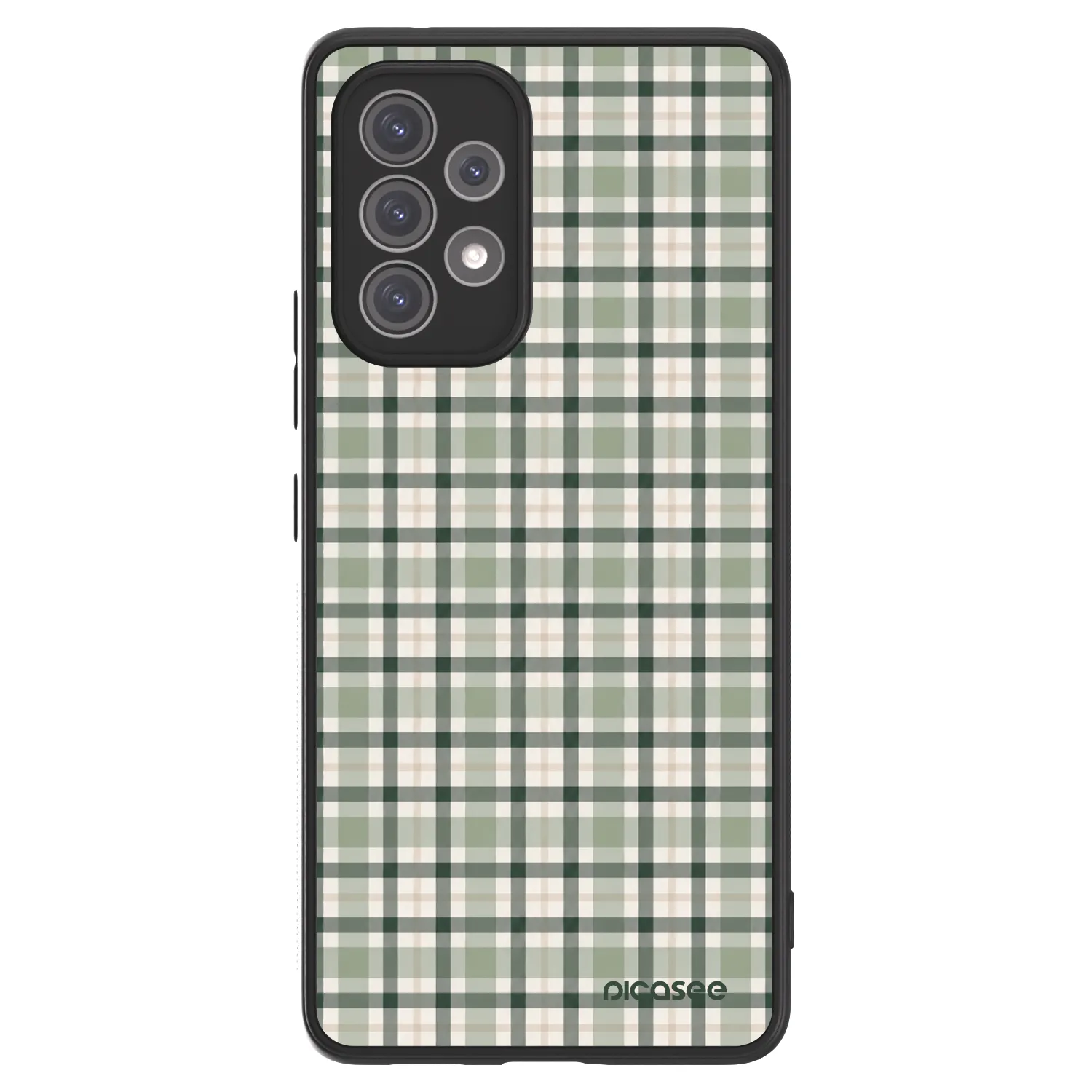 Picasee ULTIMATE CASE pentru Samsung Galaxy A52s 5G A528B - Sage Tartan