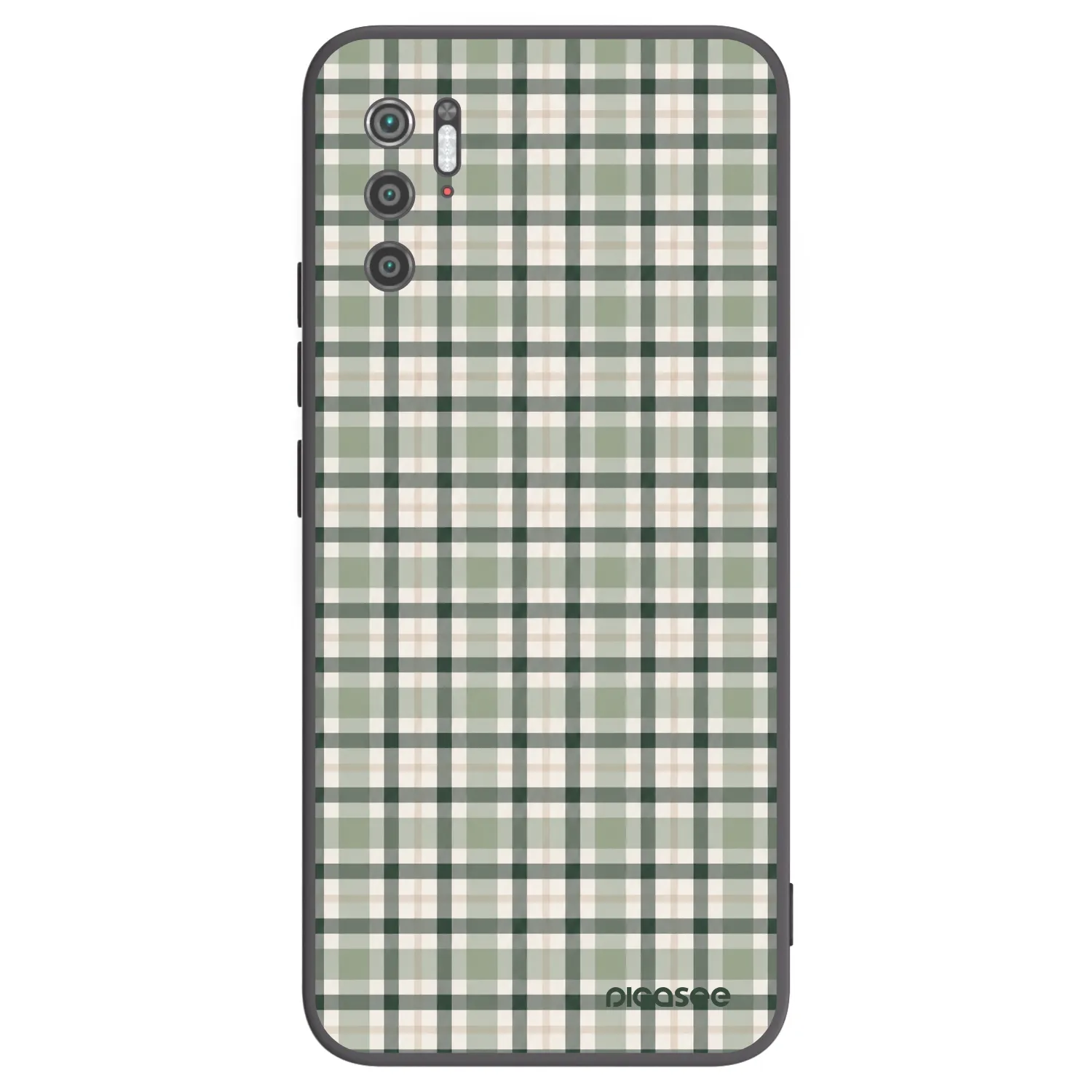Picasee husă neagră din silicon pentru Xiaomi Poco M3 Pro 5G - Sage Tartan