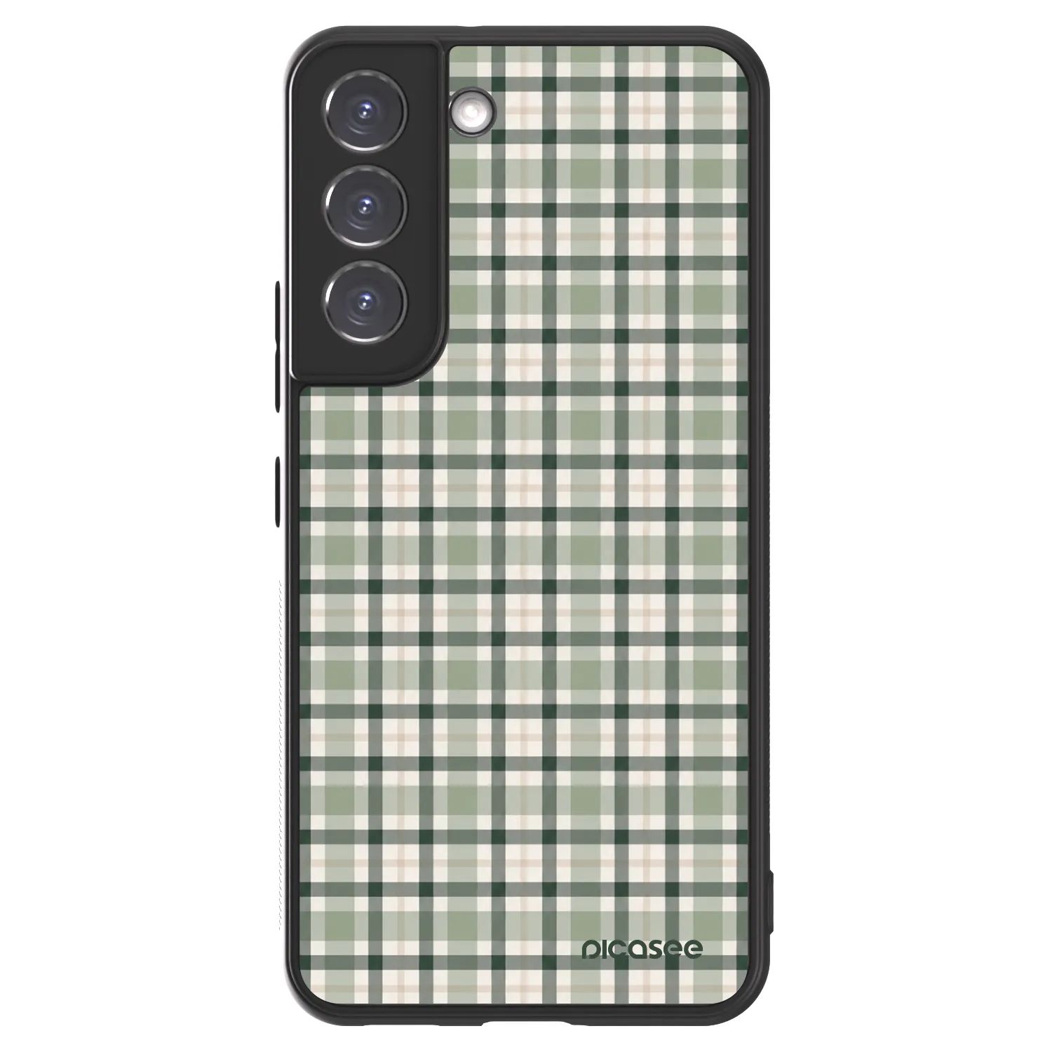 Picasee ULTIMATE CASE pentru Samsung Galaxy S22 5G - Sage Tartan