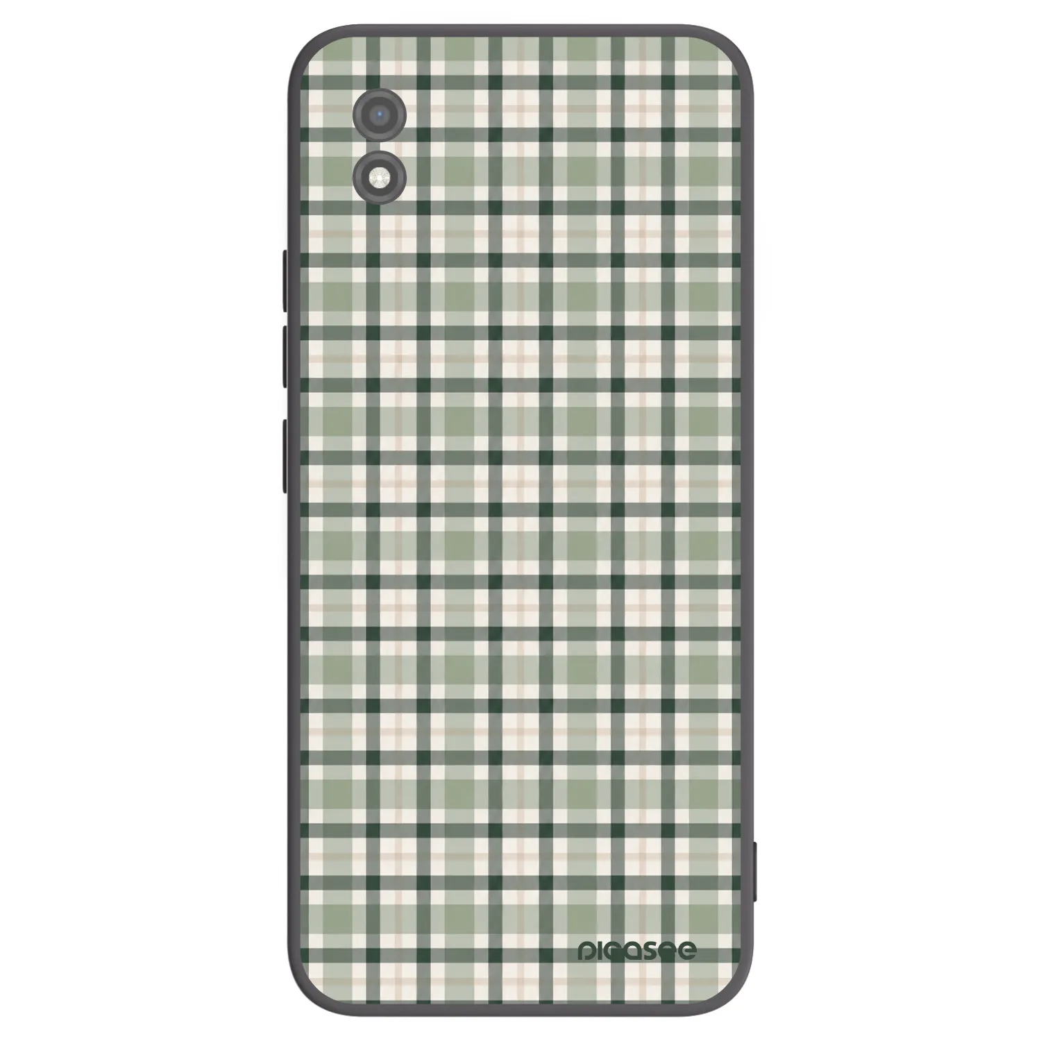 Picasee husă neagră din silicon pentru Realme C11 (2021) - Sage Tartan