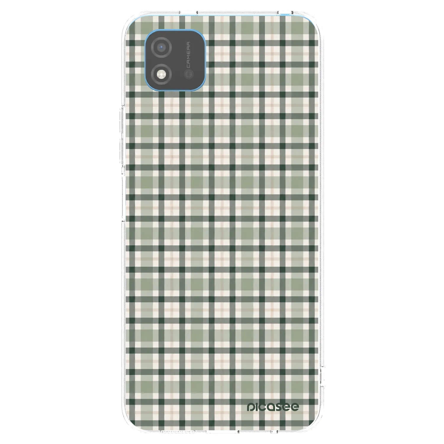 Picasee husă transparentă din silicon pentru Realme C11 (2021) - Sage Tartan