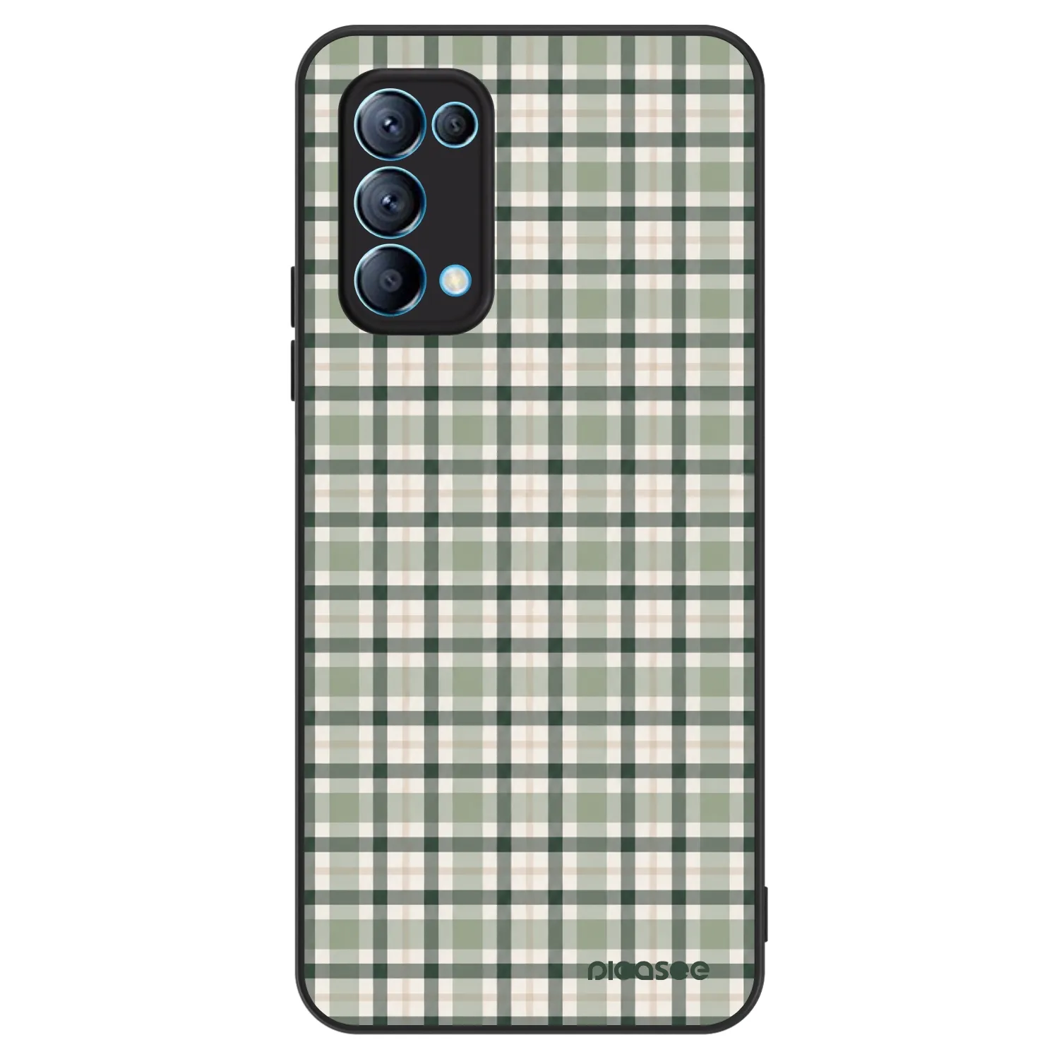 Picasee ULTIMATE CASE pentru OPPO Reno 5 5G - Sage Tartan