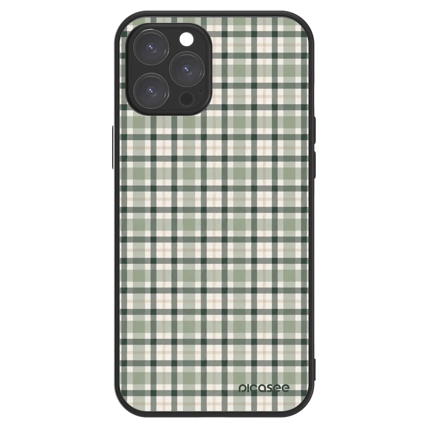 Picasee ULTIMATE CASE MagSafe pentru Apple iPhone 12 Pro Max - Sage Tartan
