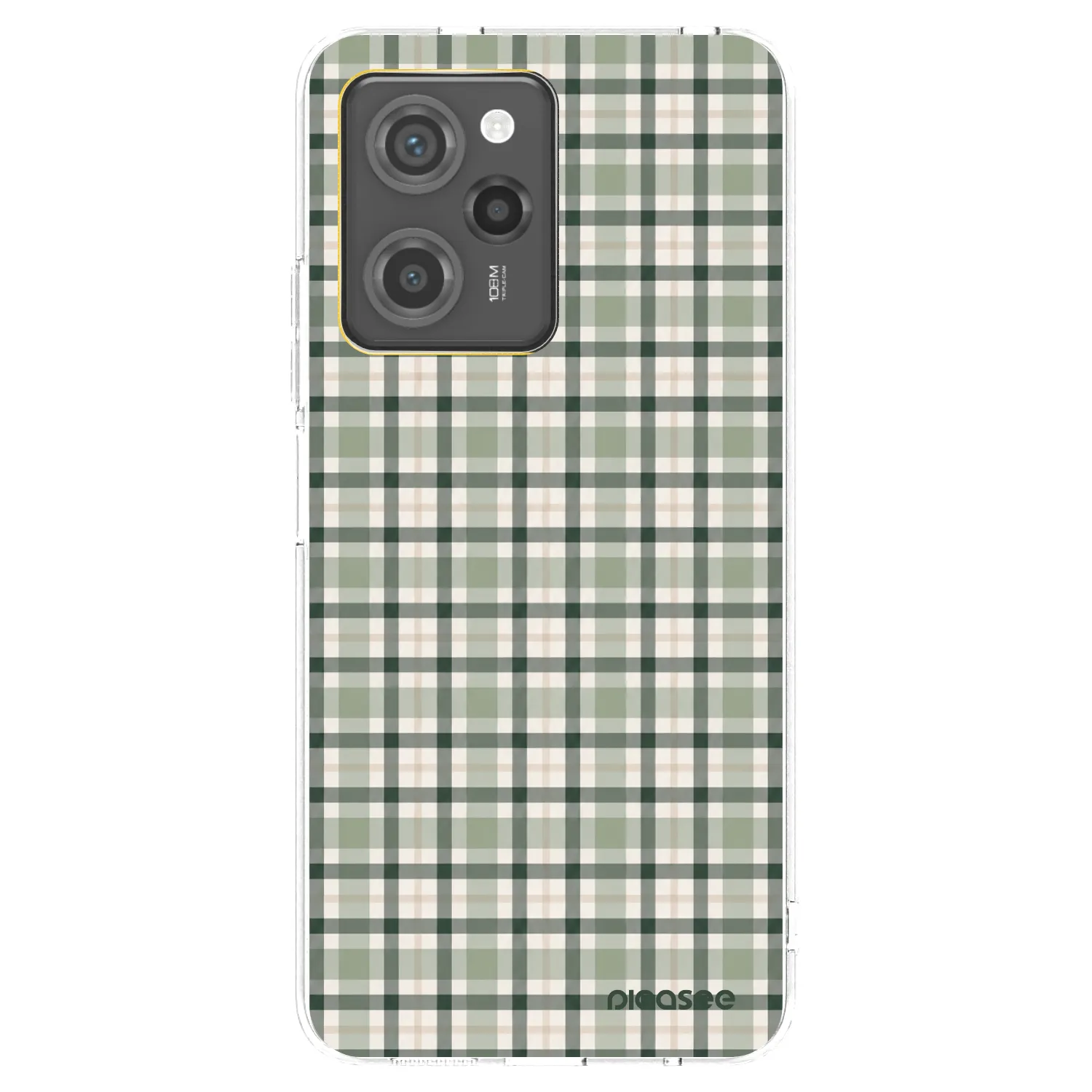 Picasee husă neagră din silicon pentru Xiaomi Poco X5 Pro - Sage Tartan