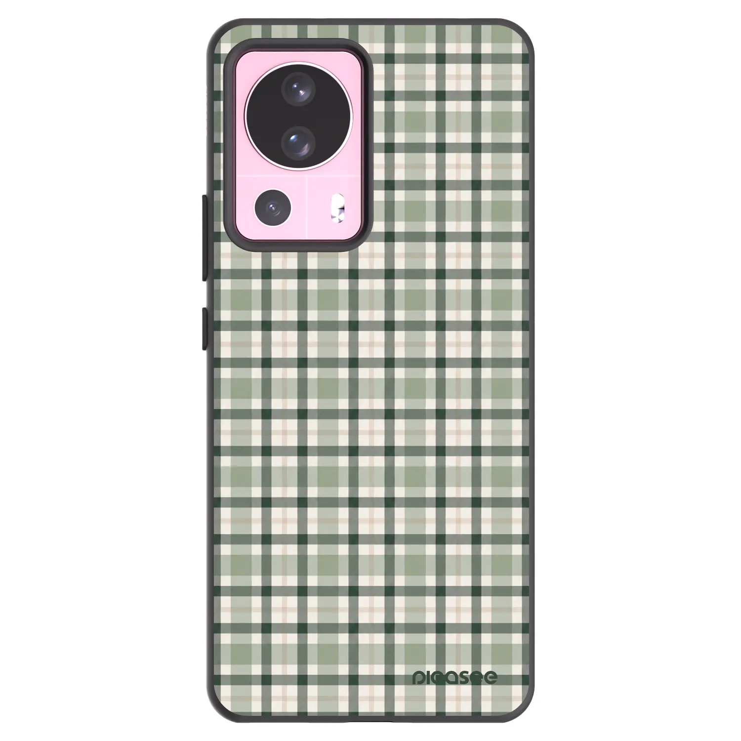 Picasee husă neagră din silicon pentru Xiaomi 13 Lite - Sage Tartan