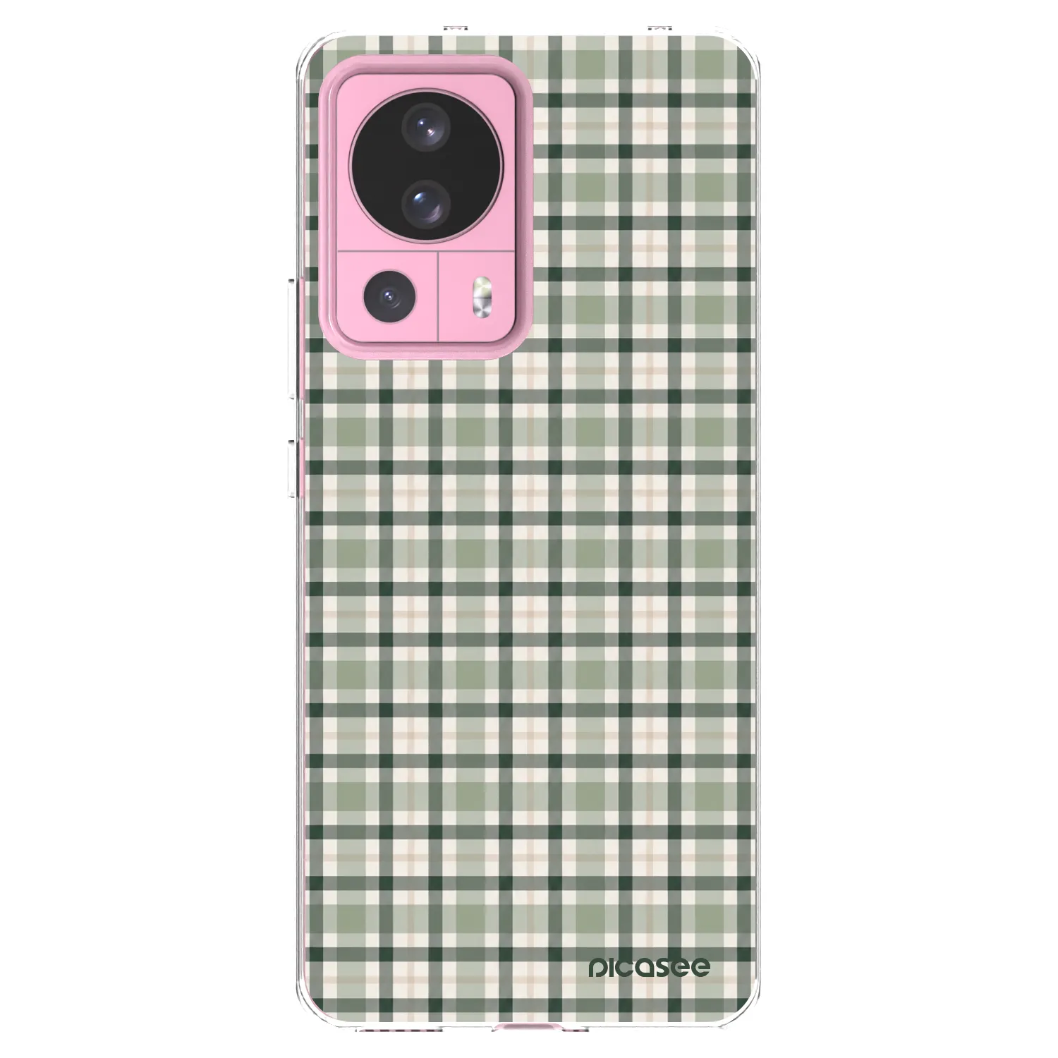 Picasee husă transparentă din silicon pentru Xiaomi 13 Lite - Sage Tartan