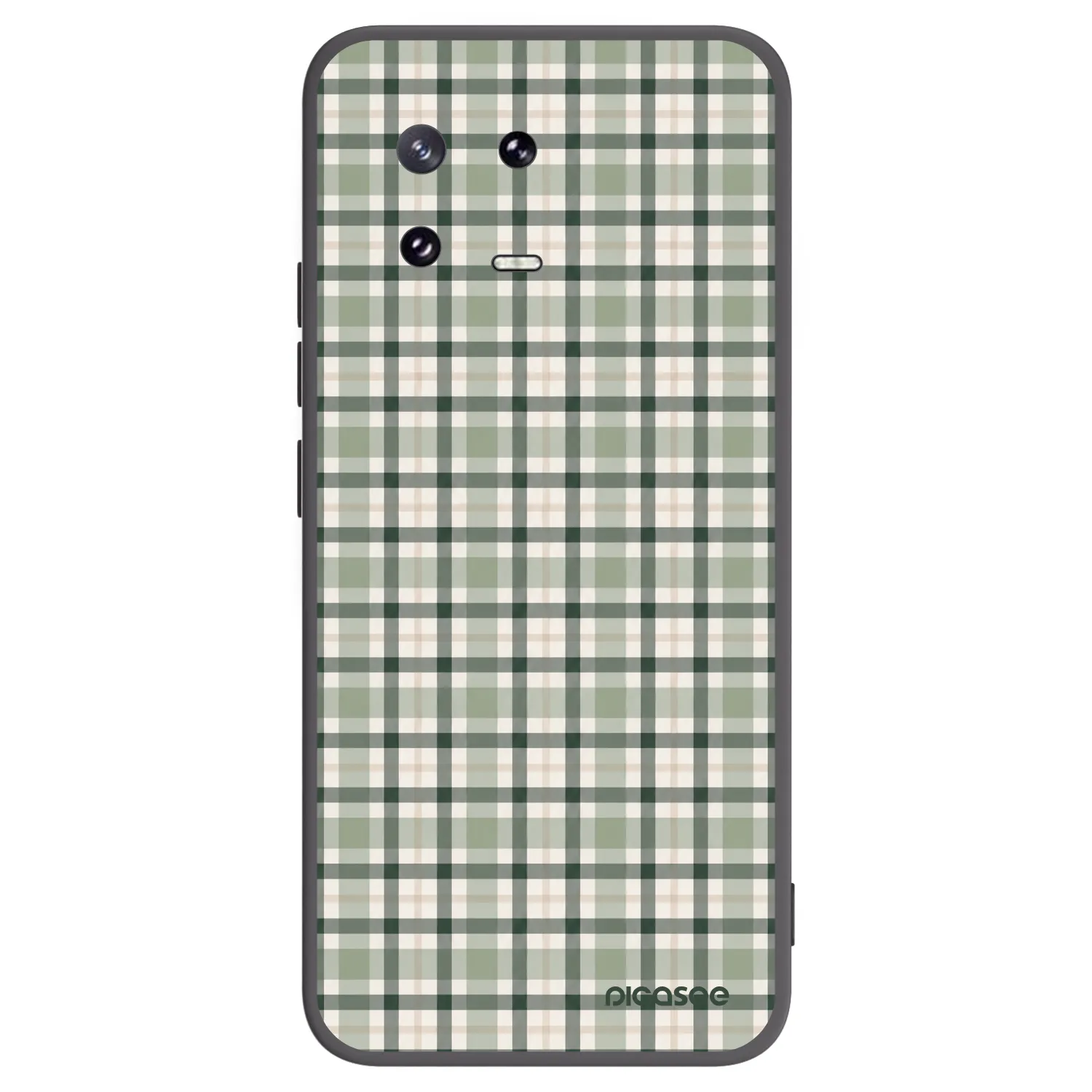 Picasee husă neagră din silicon pentru Xiaomi 13 Pro - Sage Tartan