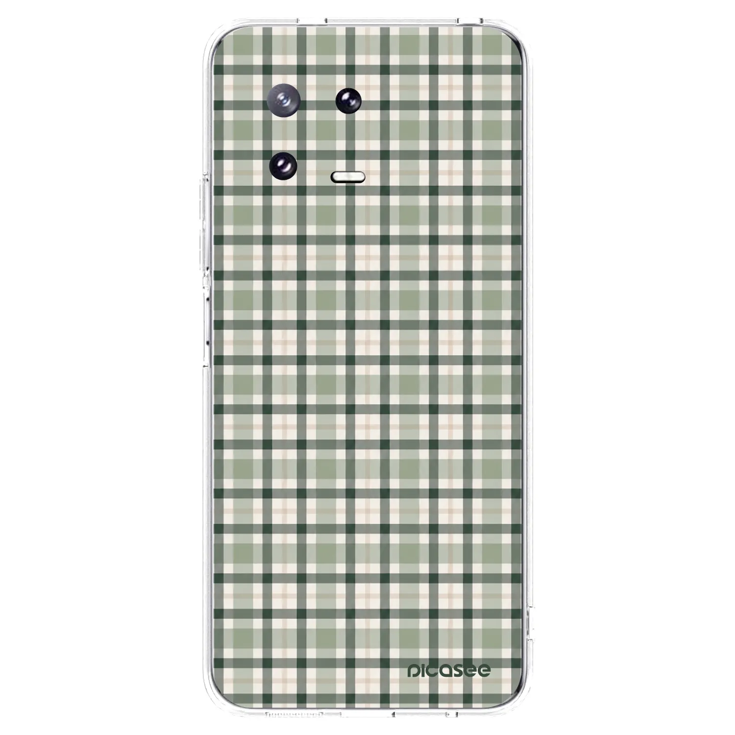 Picasee husă transparentă din silicon pentru Xiaomi 13 Pro - Sage Tartan
