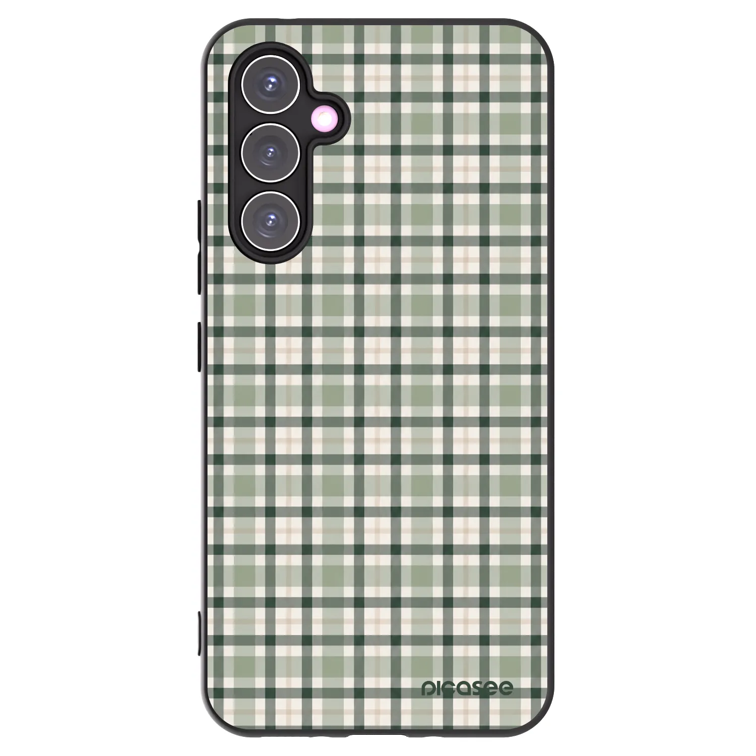 Picasee husă neagră din silicon pentru Samsung Galaxy A54 5G A546B - Sage Tartan