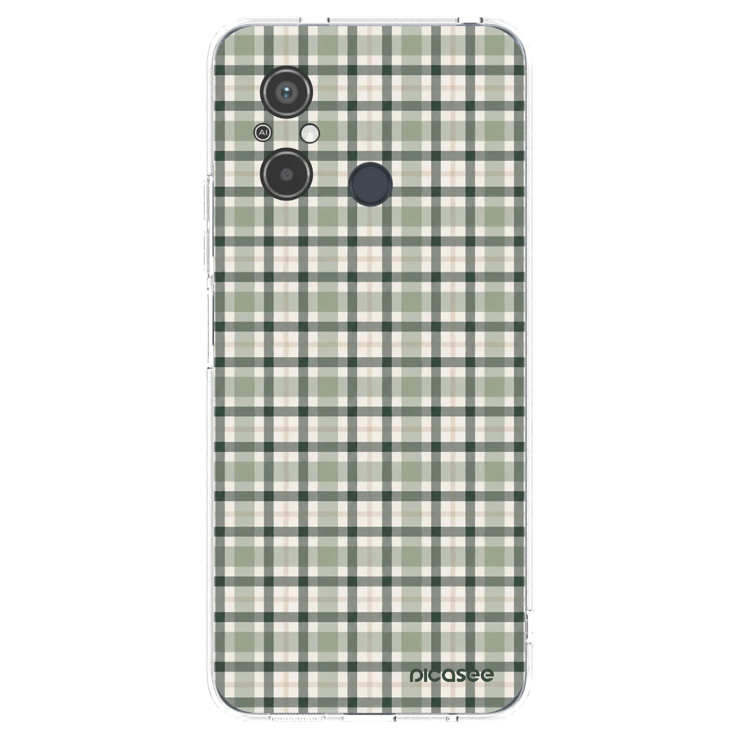 Picasee husă transparentă din silicon pentru Xiaomi Redmi 12C - Sage Tartan