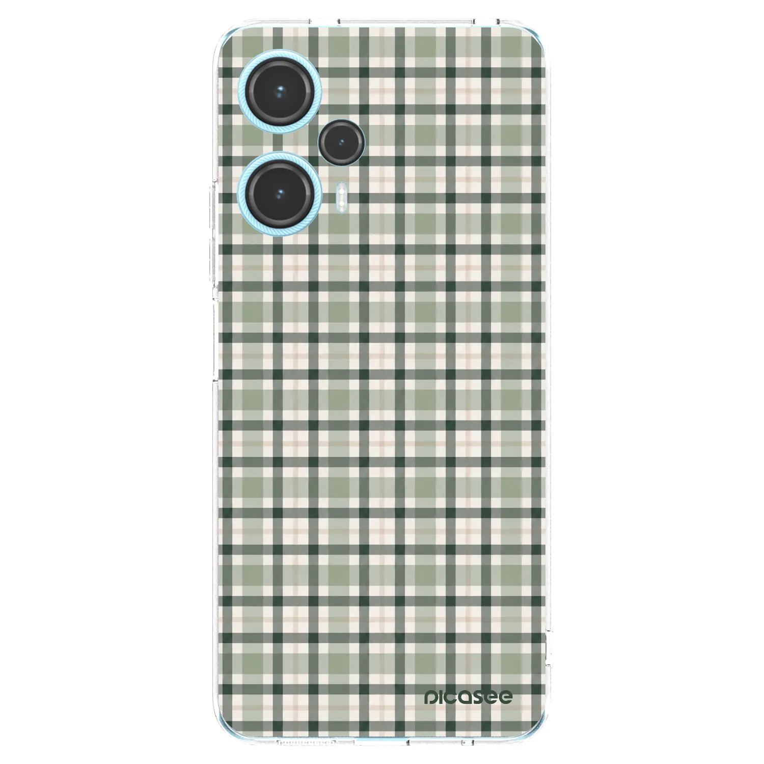 Picasee husă transparentă din silicon pentru Xiaomi Poco F5 - Sage Tartan