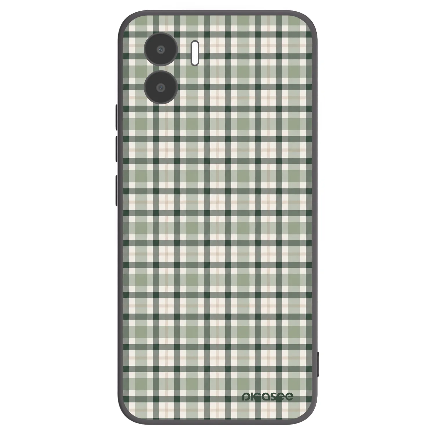Picasee husă neagră din silicon pentru Xiaomi Redmi A2 - Sage Tartan