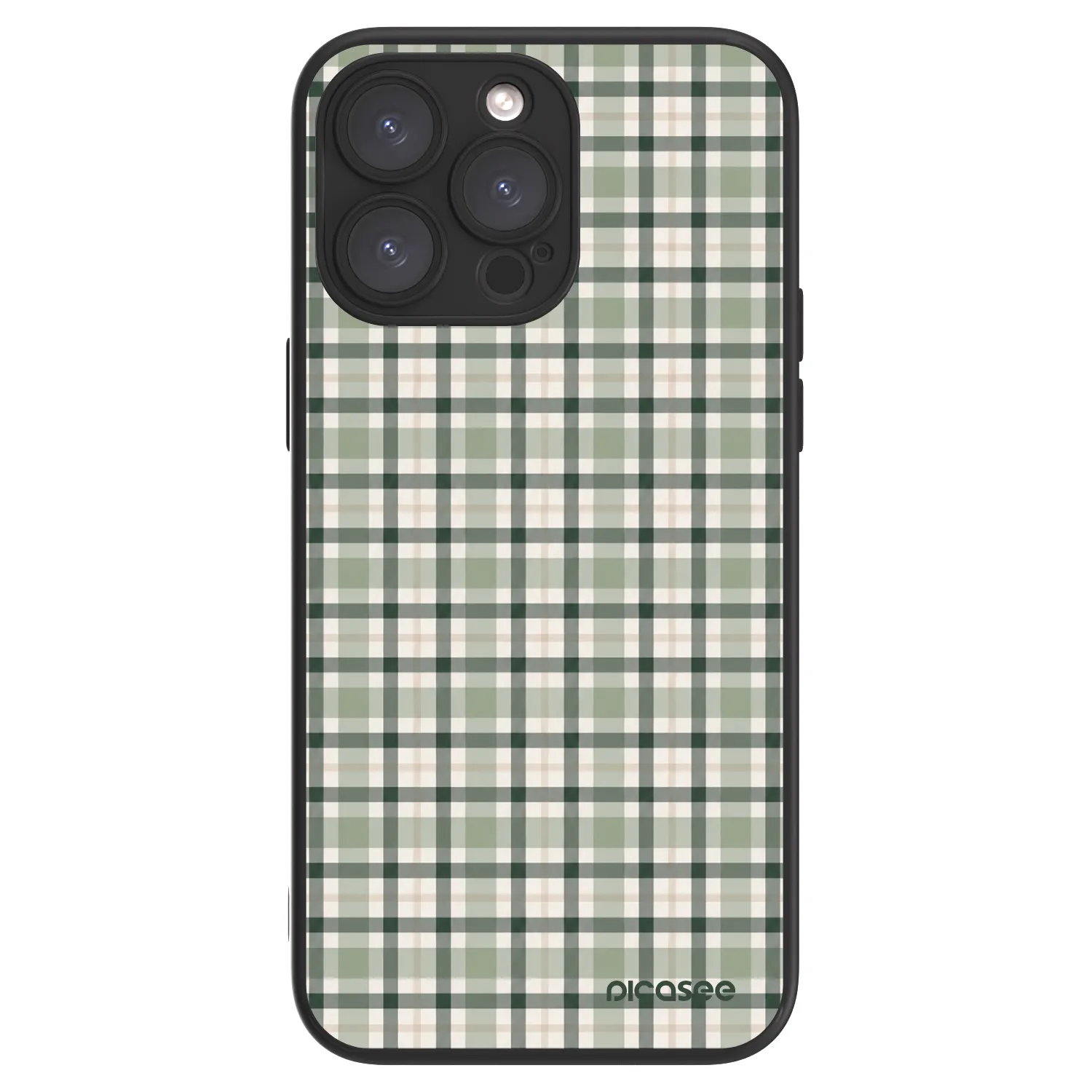 Picasee ULTIMATE CASE MagSafe pentru Apple iPhone 15 Pro Max - Sage Tartan
