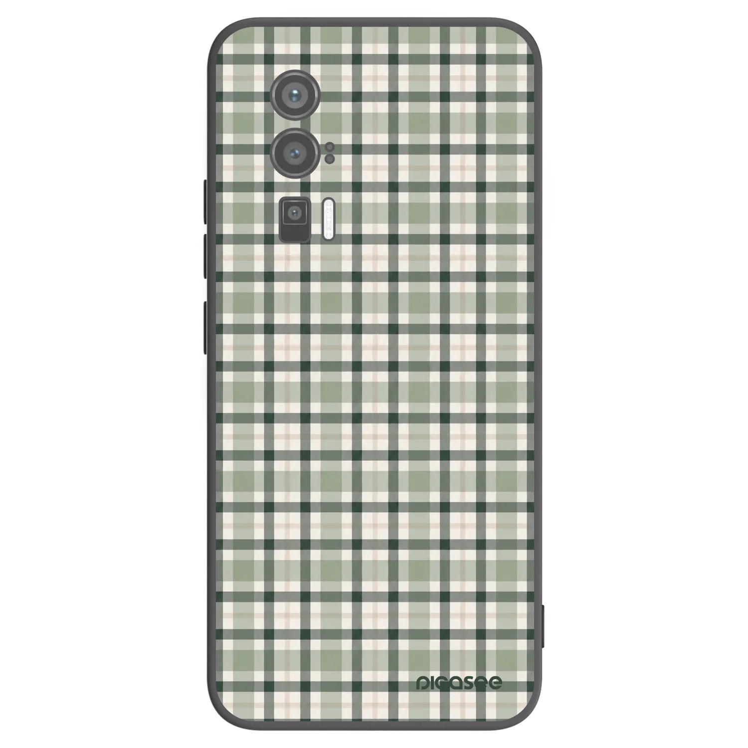 Picasee husă neagră din silicon pentru Xiaomi Poco F5 Pro 5G - Sage Tartan