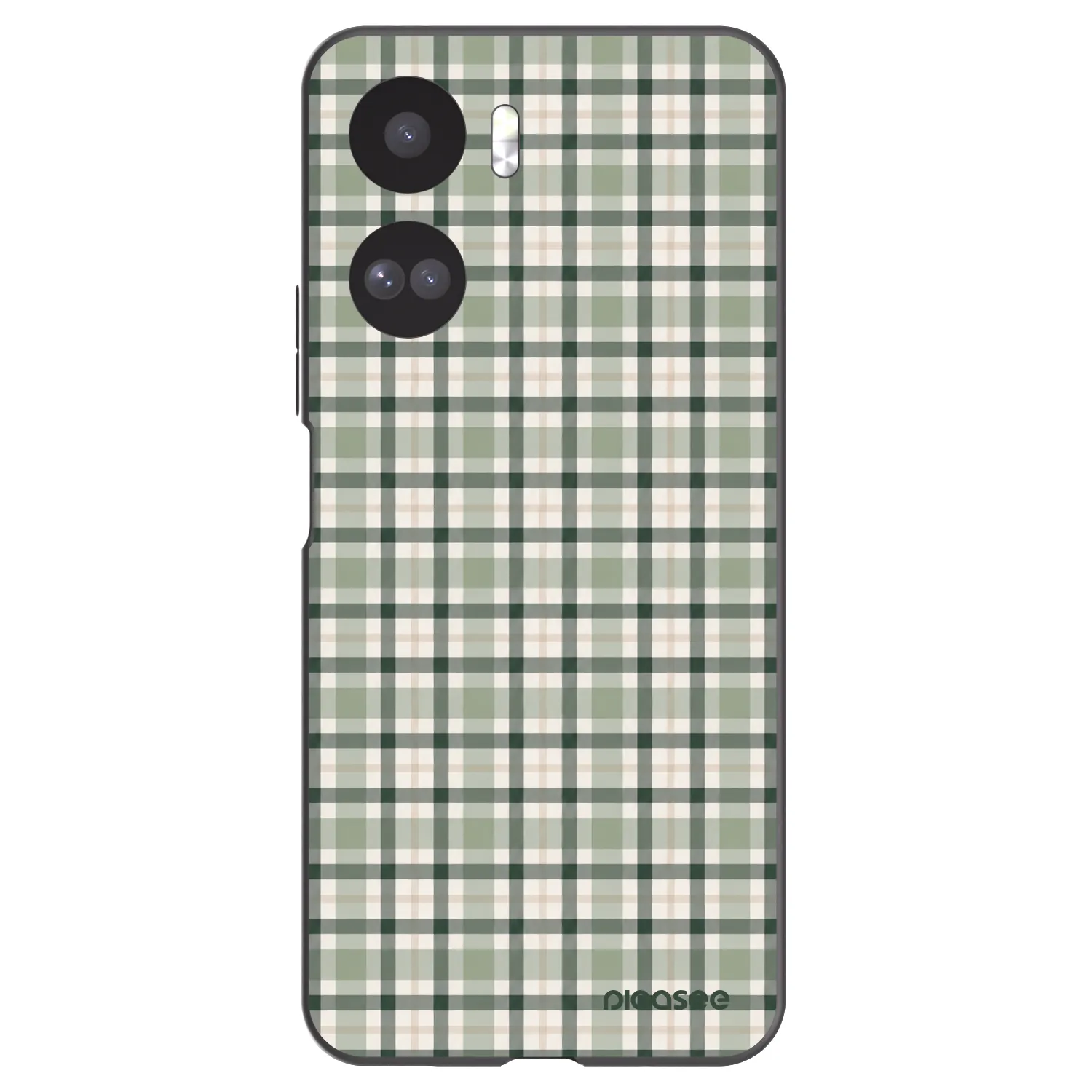Picasee husă neagră din silicon pentru Honor 90 Lite 5G - Sage Tartan