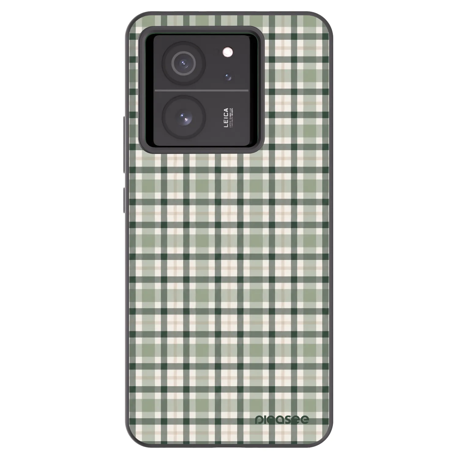 Picasee husă neagră din silicon pentru Xiaomi 13T - Sage Tartan