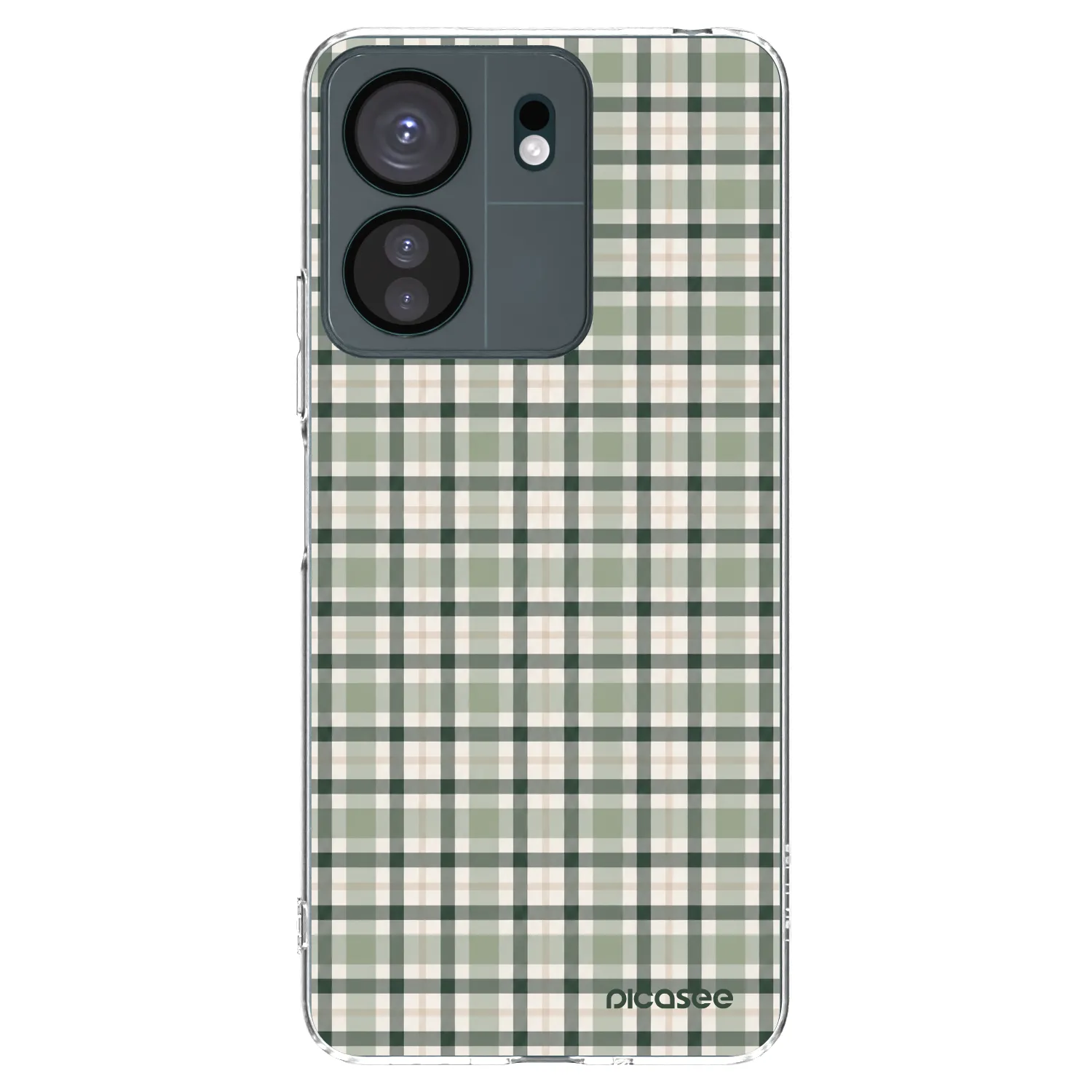 Picasee husă transparentă din silicon pentru Xiaomi Redmi 13C 4G - Sage Tartan