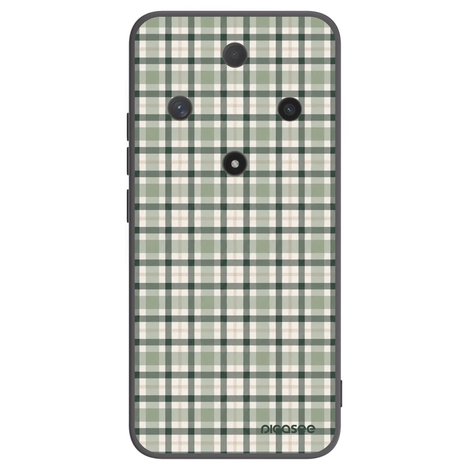 Picasee husă neagră din silicon pentru Honor Magic6 Lite 5G - Sage Tartan