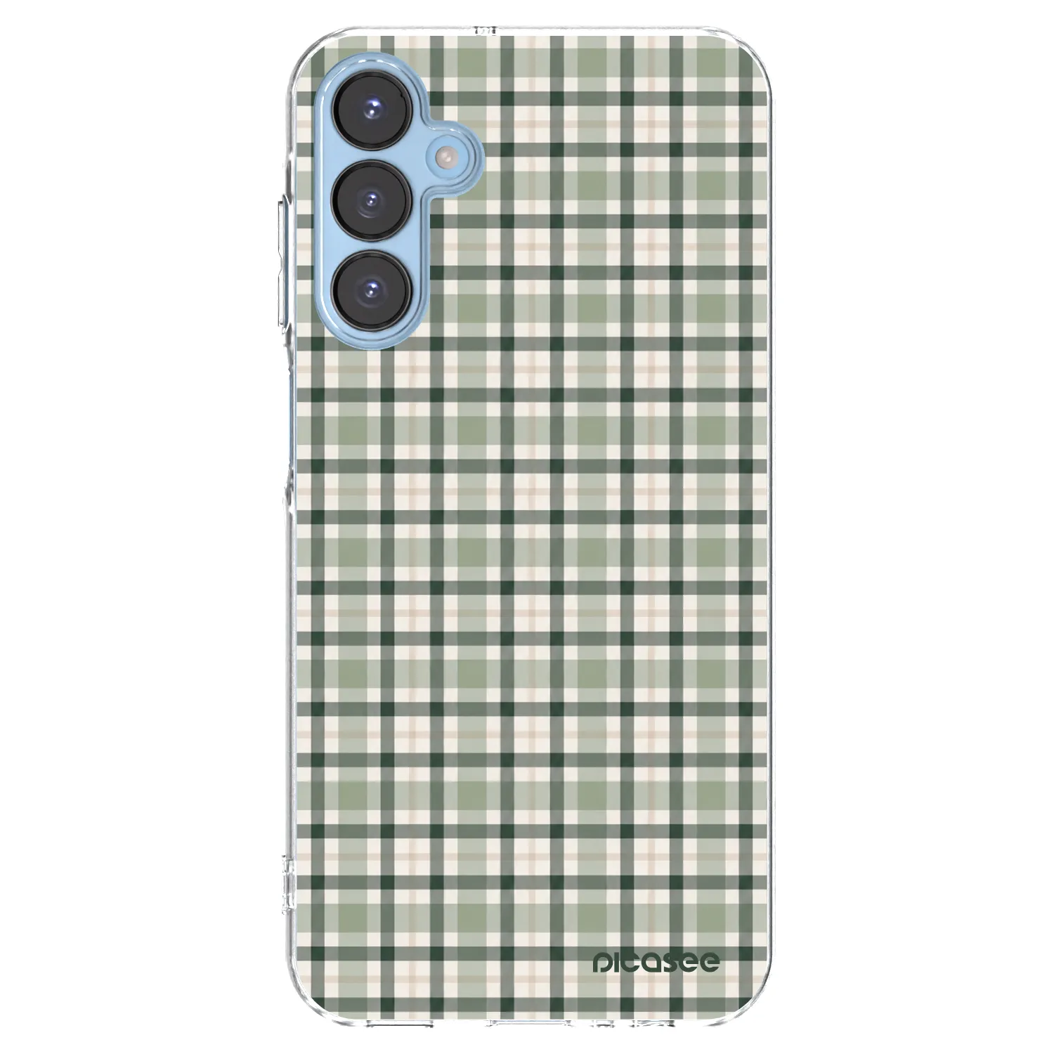 Picasee husă transparentă din silicon pentru Samsung Galaxy A15 A156B 5G - Sage Tartan
