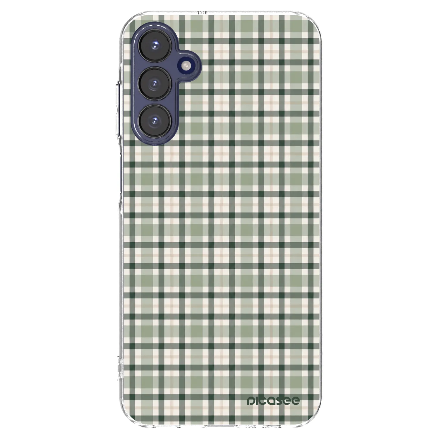 Picasee husă transparentă din silicon pentru Samsung Galaxy A15 A155F 4G - Sage Tartan