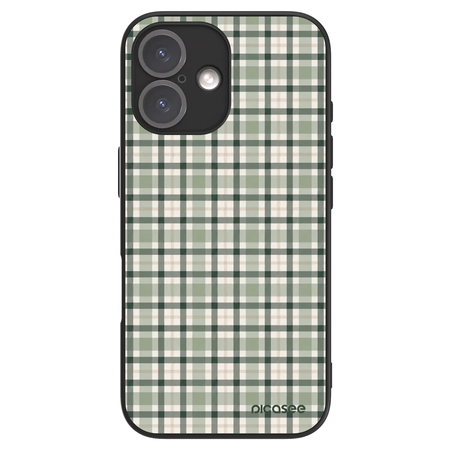 Picasee ULTIMATE CASE MagSafe pentru Apple iPhone 16 - Sage Tartan