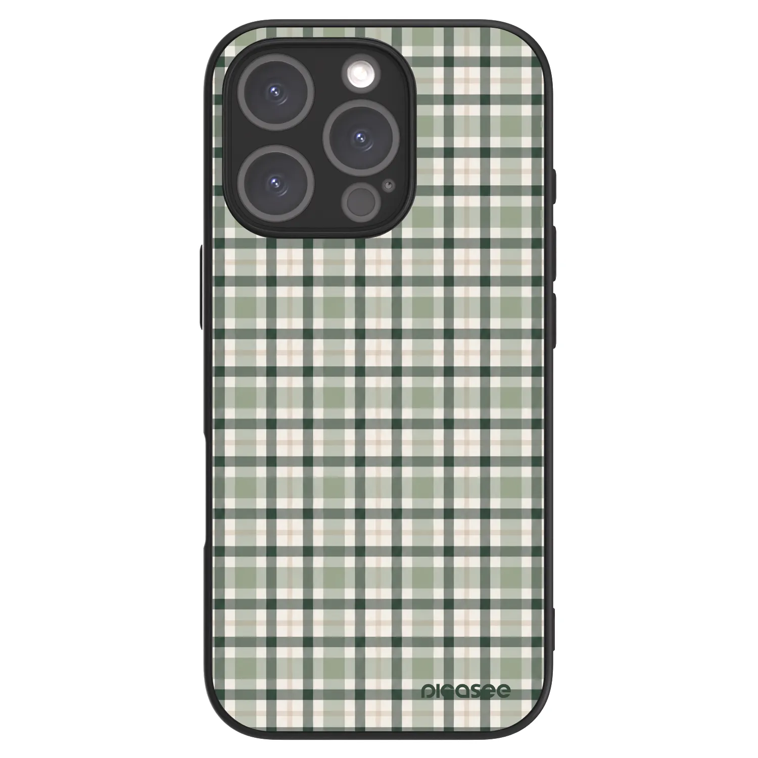 Picasee ULTIMATE CASE MagSafe pentru Apple iPhone 16 Pro - Sage Tartan