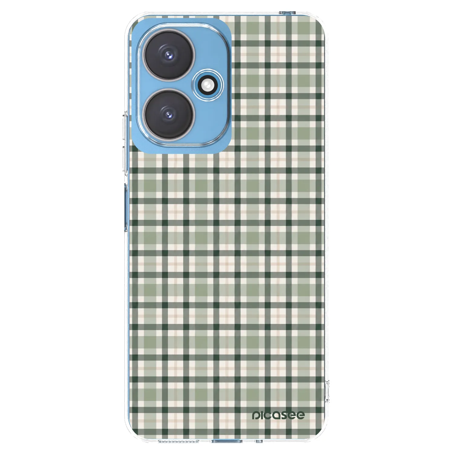 Picasee husă transparentă din silicon pentru Xiaomi Redmi 13C 5G - Sage Tartan