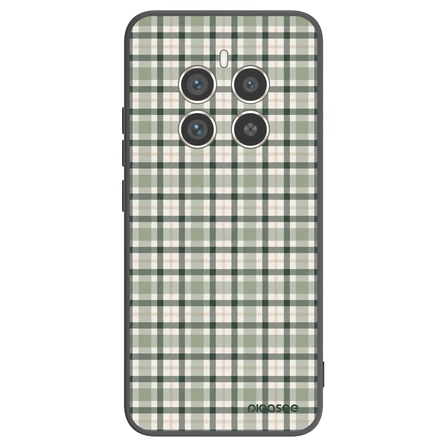 Picasee husă neagră din silicon pentru Realme 12 Pro 5G - Sage Tartan