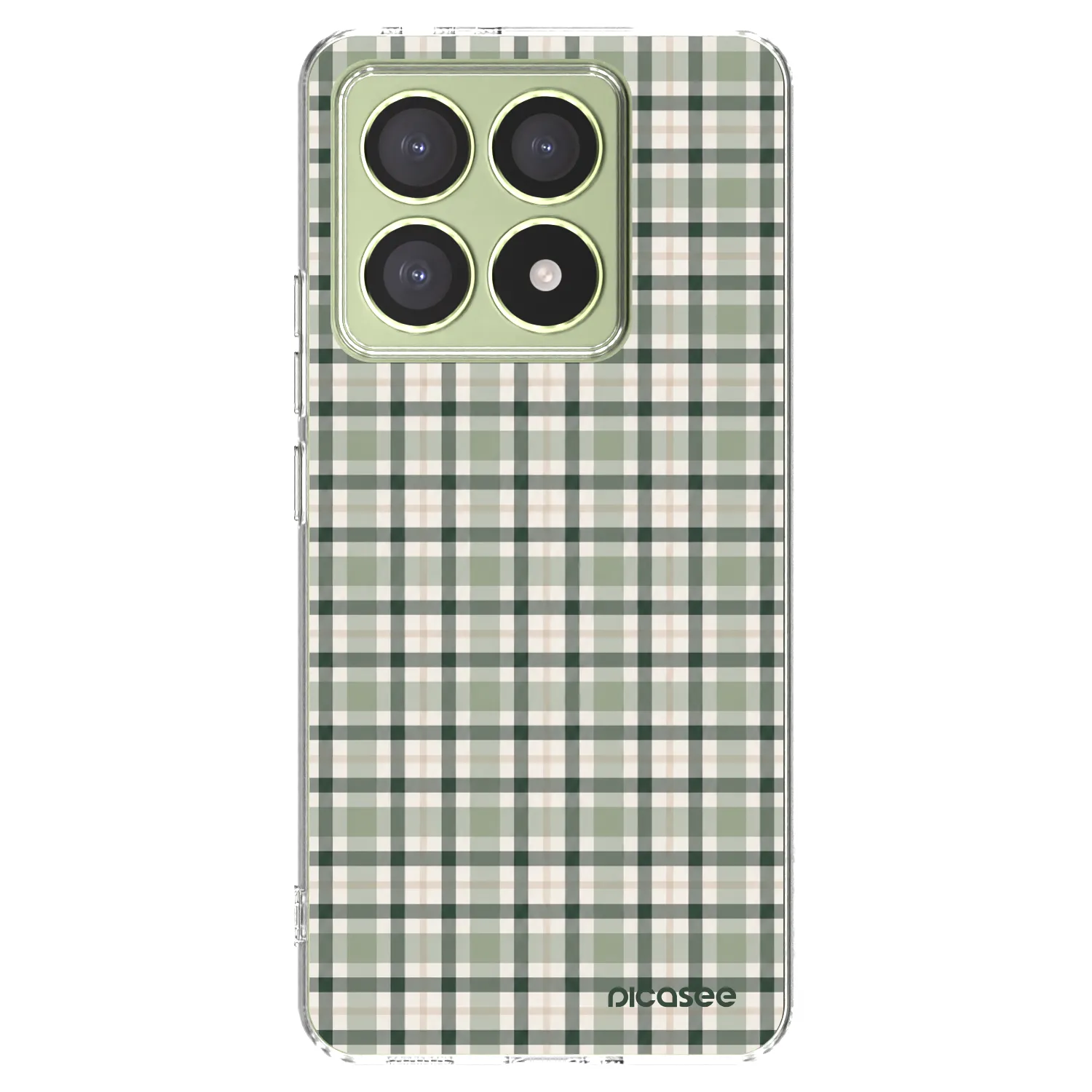Picasee husă transparentă din silicon pentru Xiaomi 14T - Sage Tartan