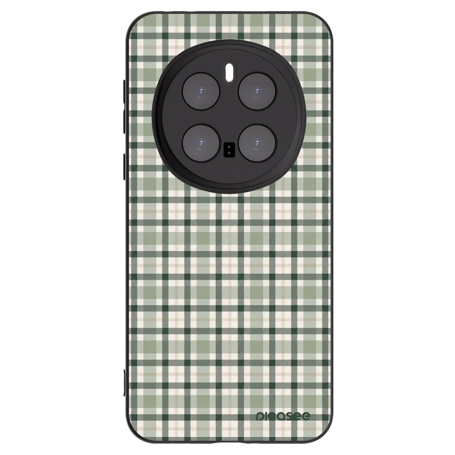 Picasee husă neagră din silicon pentru Honor Magic7 Pro 5G - Sage Tartan