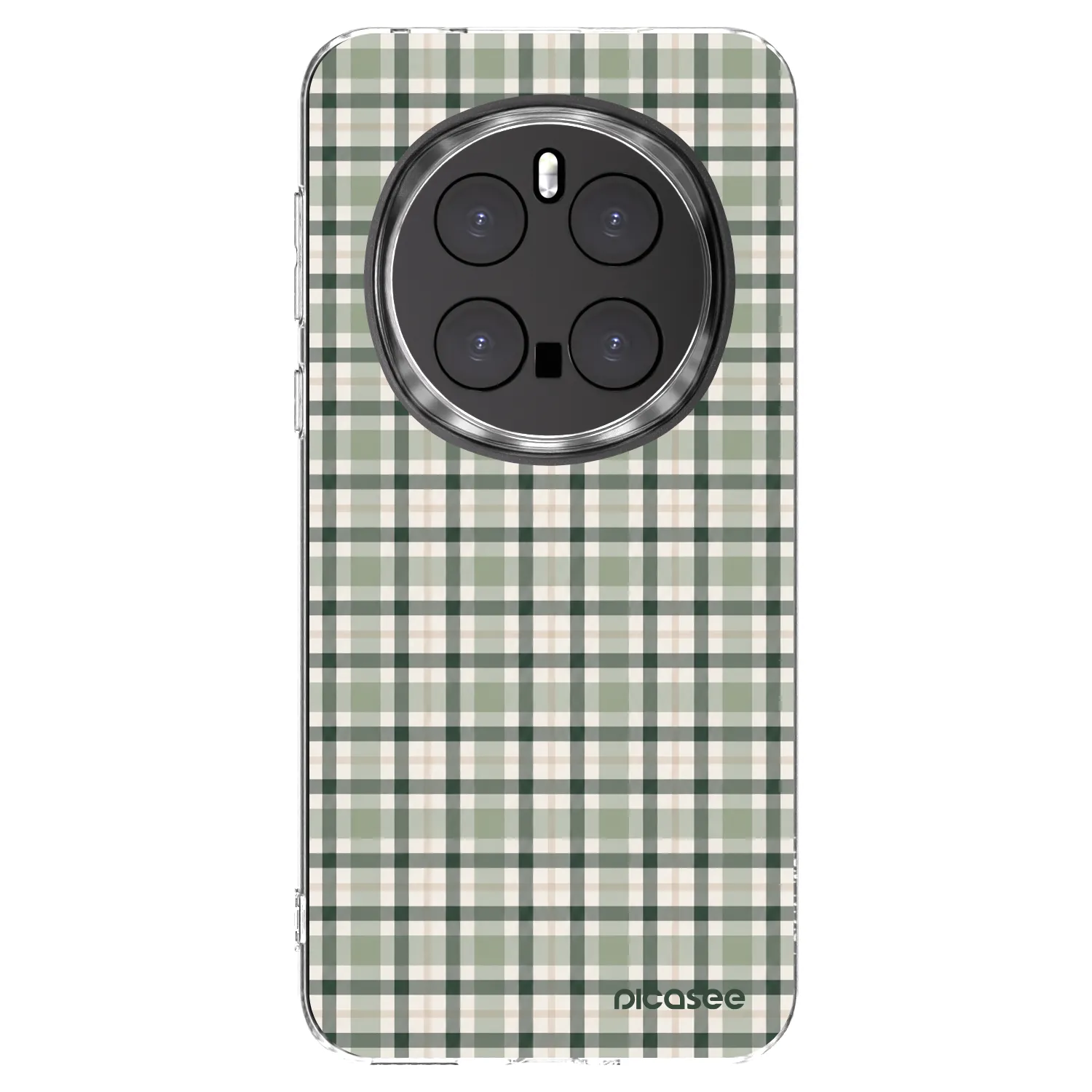 Picasee husă transparentă din silicon pentru Honor Magic7 Pro 5G - Sage Tartan