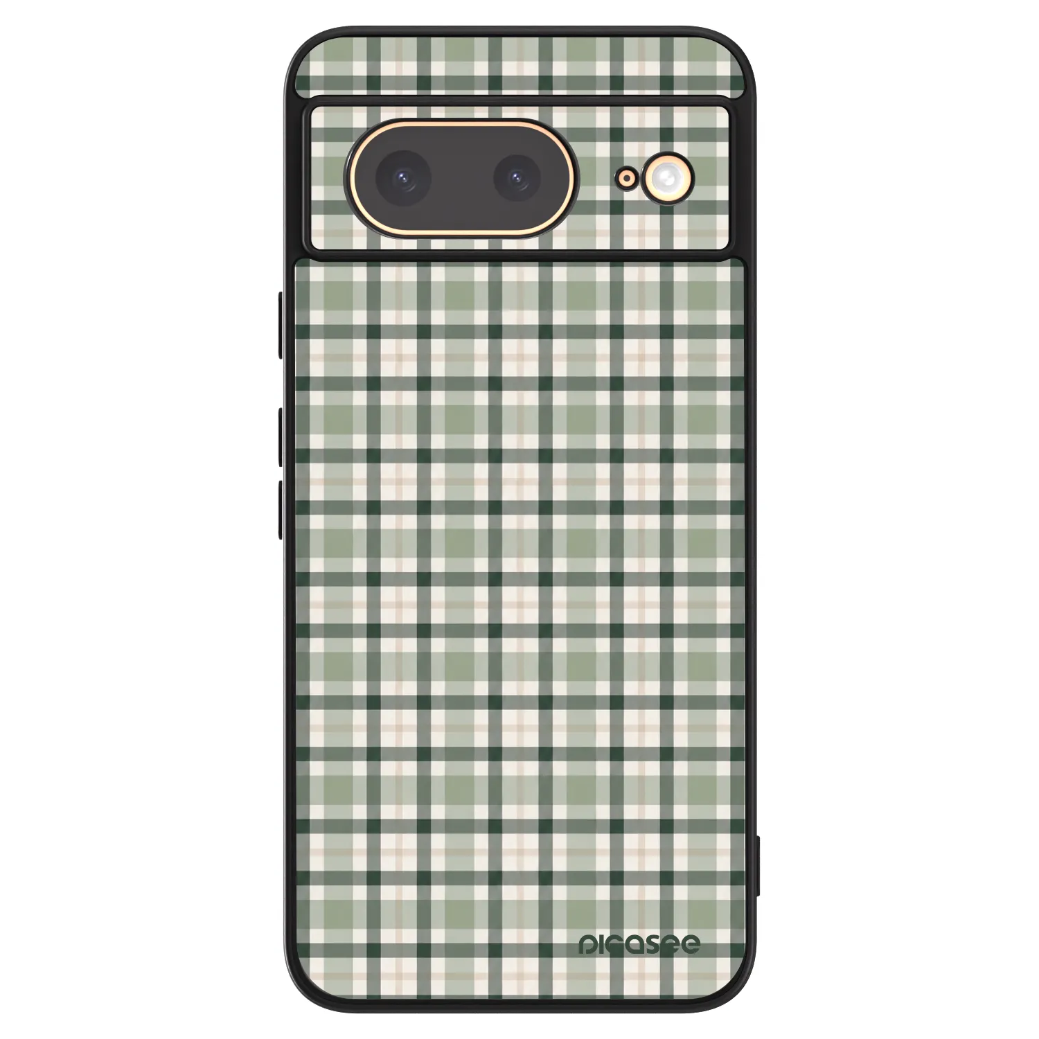 Picasee ULTIMATE CASE pentru Google Pixel 8 - Sage Tartan
