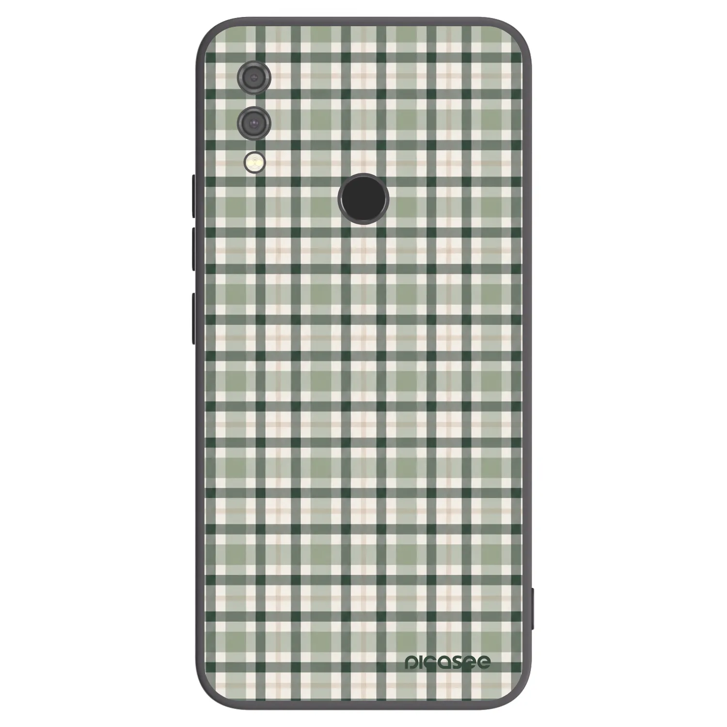 Picasee husă neagră din silicon pentru Xiaomi Redmi Note 7 - Sage Tartan