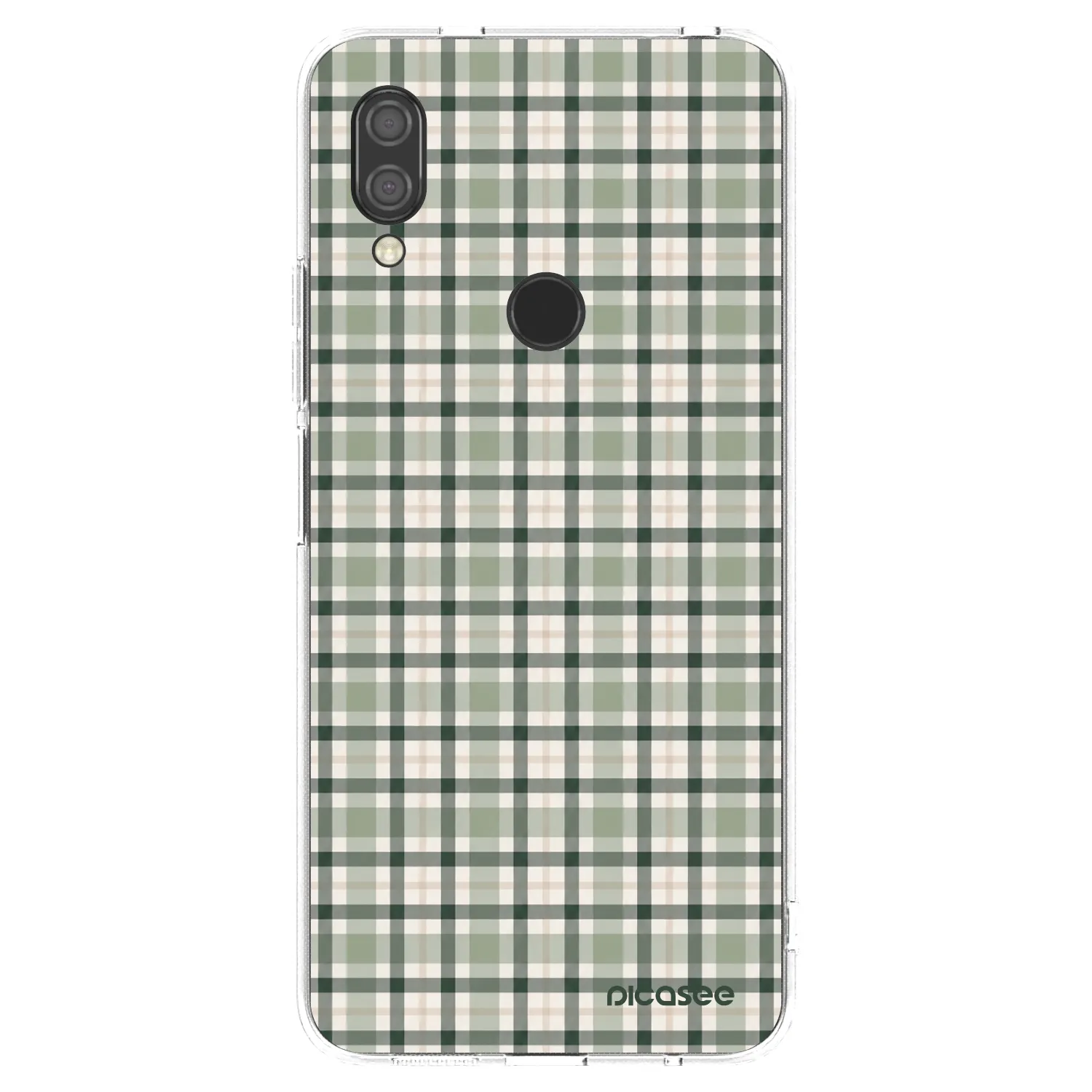 Picasee husă transparentă din silicon pentru Xiaomi Redmi 7 - Sage Tartan