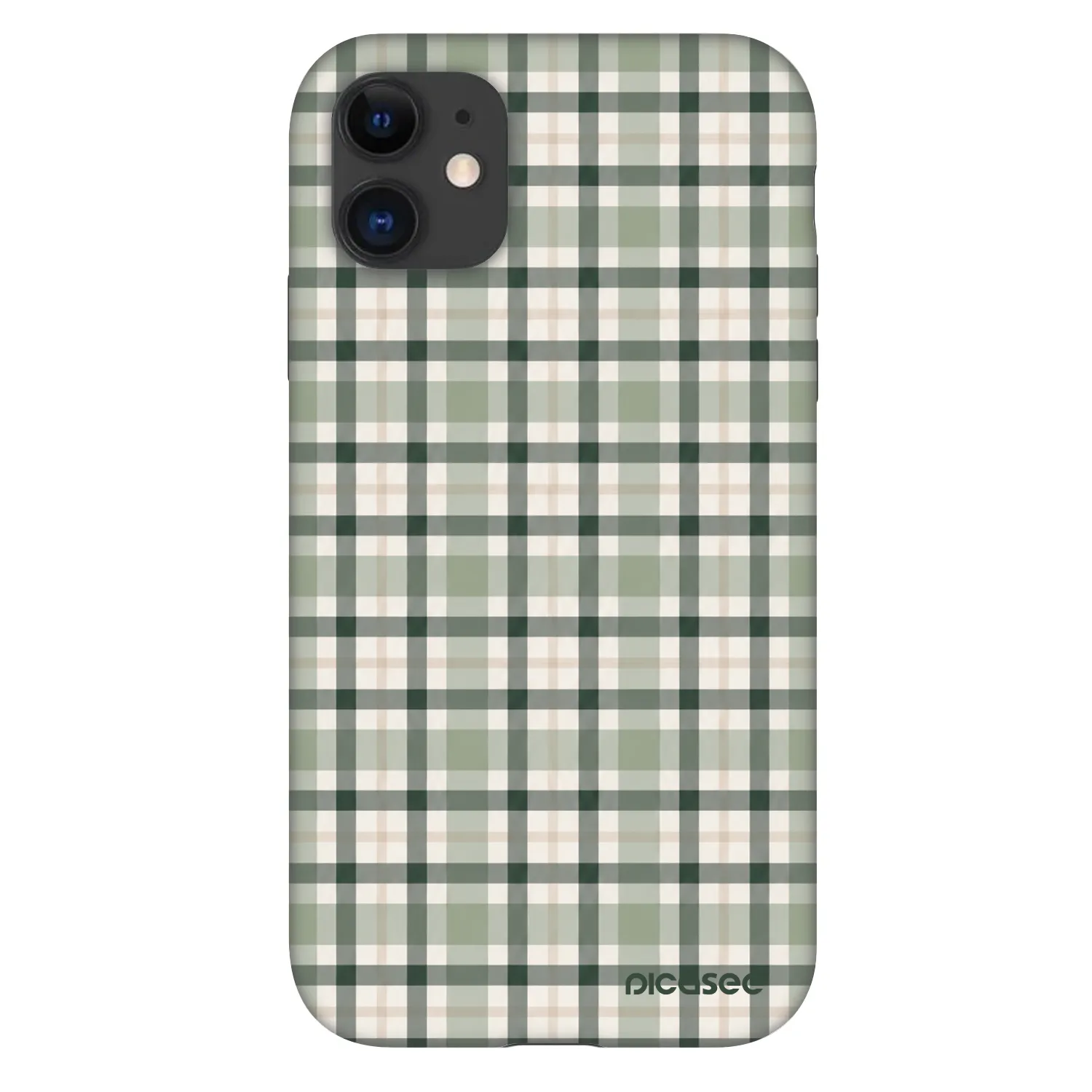 Picasee Fashion Case pentru Apple iPhone 11 - Sage Tartan