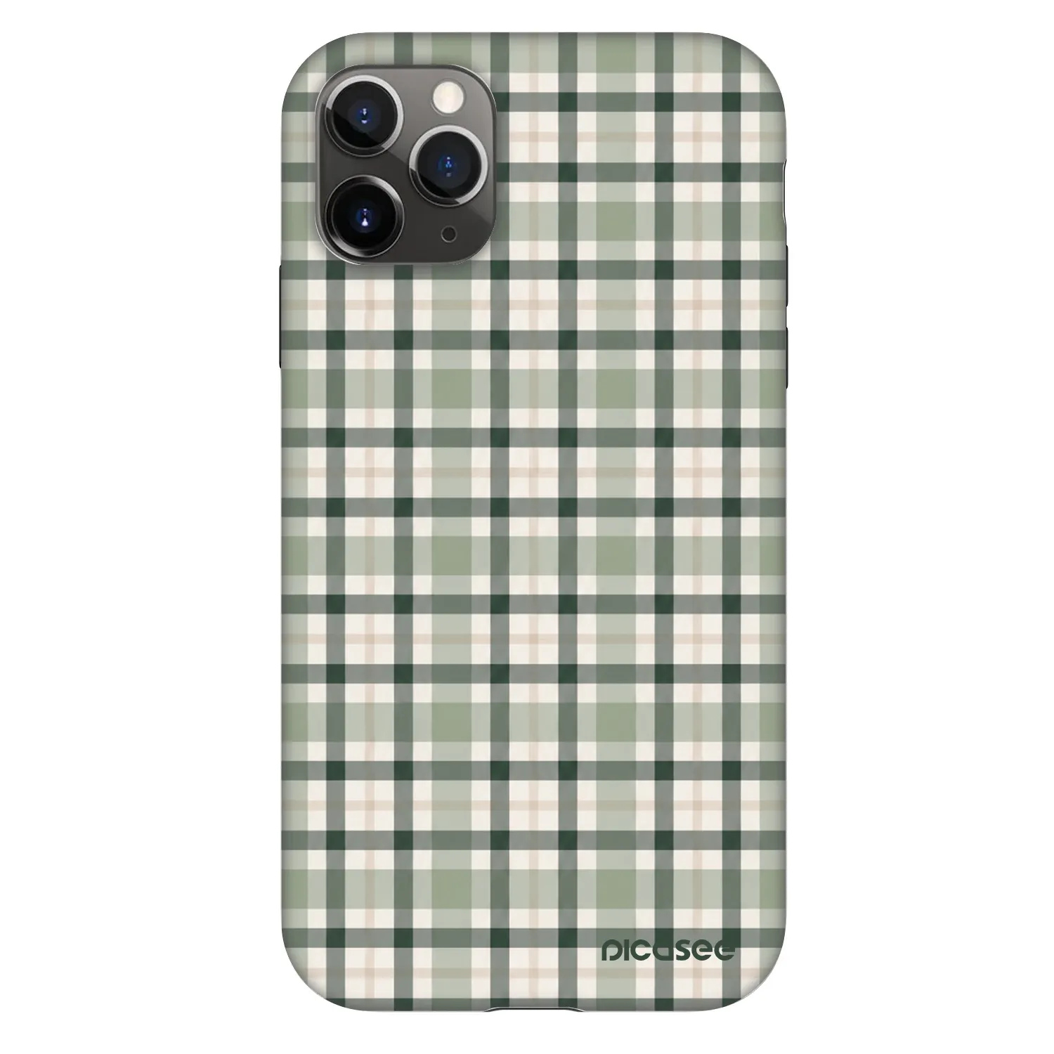 Picasee Fashion Case pentru Apple iPhone 11 Pro - Sage Tartan